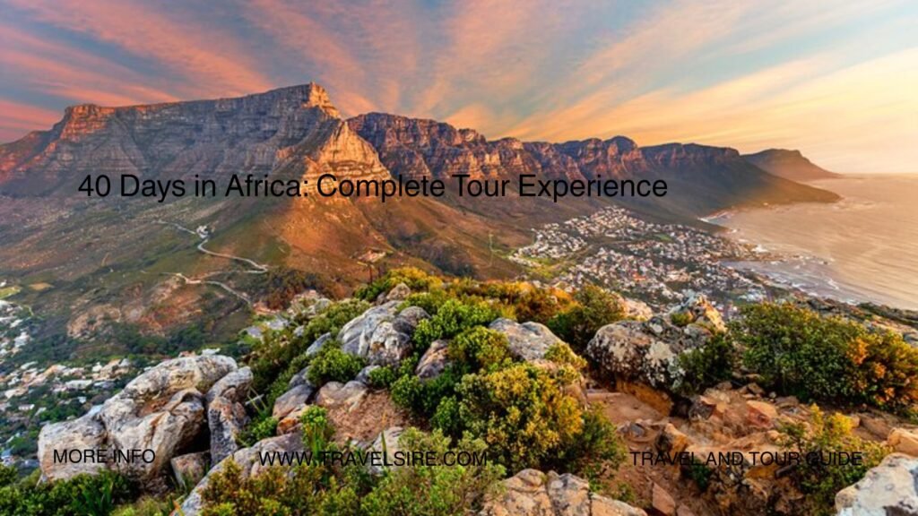 40 Days in Africa Complete Tour Experience