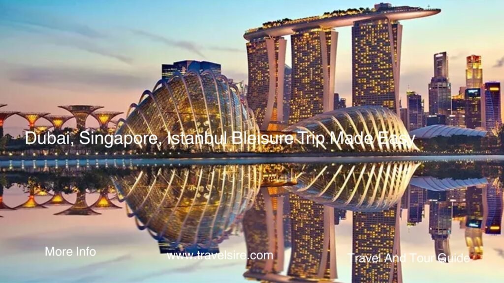 Dubai Singapore Istanbul Bleisure Trip Made Easy