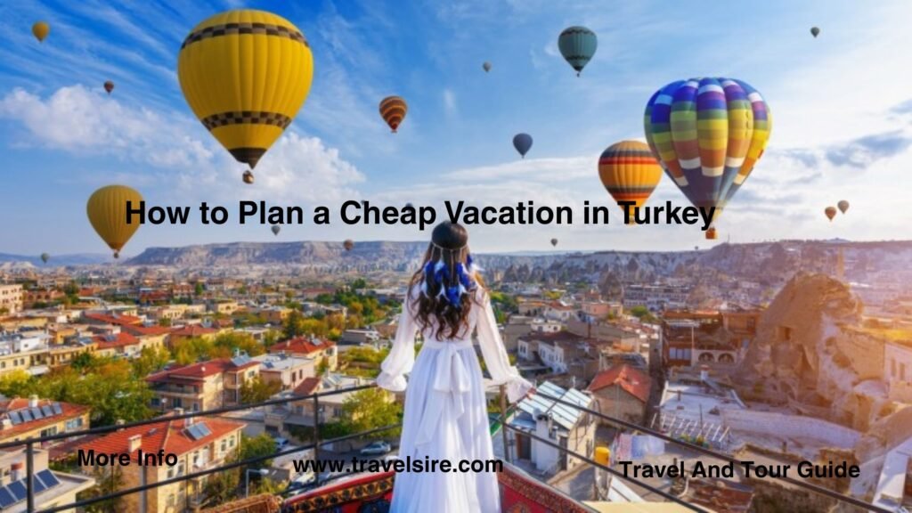 How to Plan a Cheap Vacation in Turkey Travel Sire