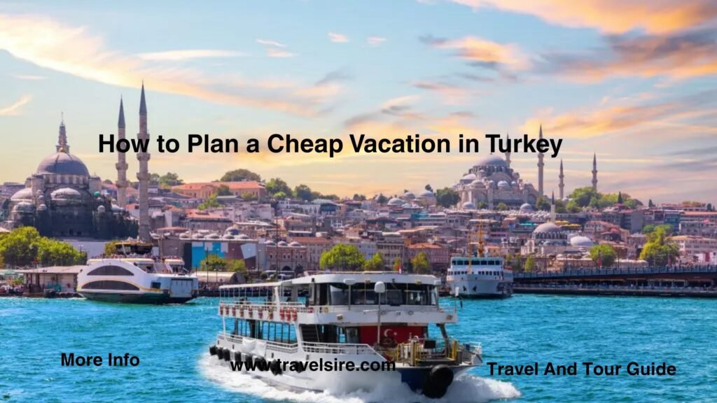 How to Plan a Cheap Vacation in Turkey